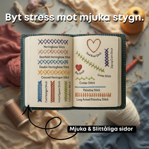 Stygnboken - Komplett broderibok för nybörjare