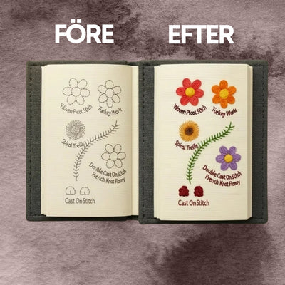 Stygnboken - Komplett broderibok för nybörjare